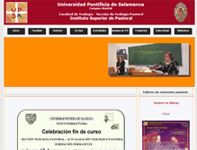 Tablet Screenshot of instpast.upsa.es