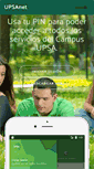 Mobile Screenshot of intra.upsa.edu.bo