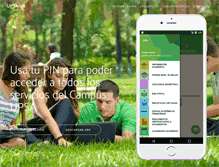 Tablet Screenshot of intra.upsa.edu.bo